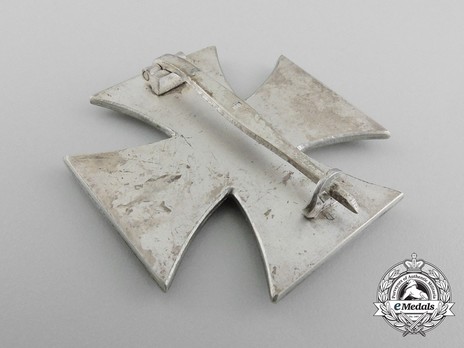 Iron Cross I Class, by F. Orth (15, magnetic) Reverse