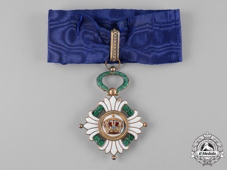 Order of the Yugoslav Crown, Commander's Cross Obverse