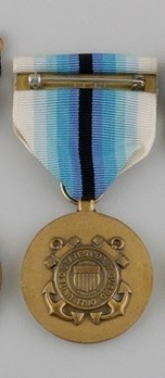 Coast Guard Arctic Service Medal Reverse