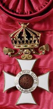 Order of St. Alexander, Type II, Grand Cross Obverse