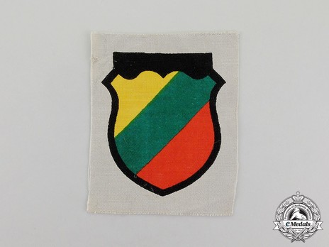 German Army Lithuania Sleeve Insignia Obverse