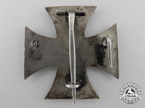 Iron Cross 1870, I Class, by Godet Reverse