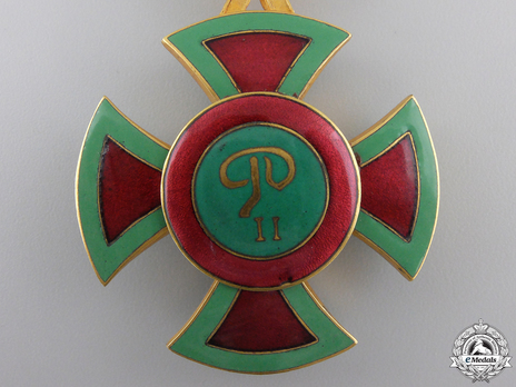Order of Emperor Menelik II, Commander Reverse