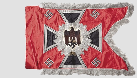 German Army General Army Unit Flag (Artillery Motorized and Mounted version) Obverse