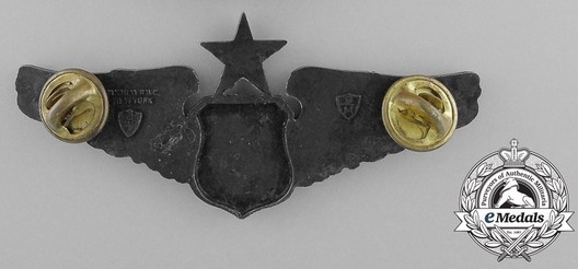 Senior Wings (with sterling silver) Reverse