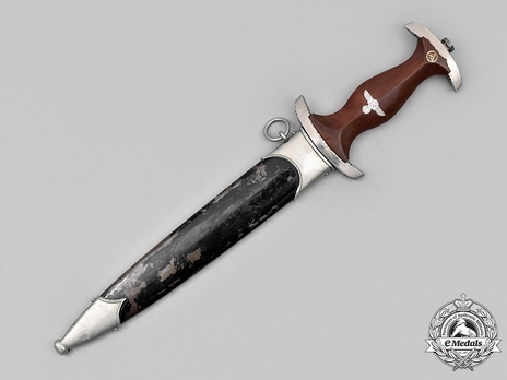 NSKK M33 Service Dagger by A. Wingen Obverse in Scabbard
