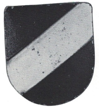 Kriegsmarine Tri-Colour Shield Decal Obverse