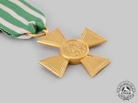 Long Service Decoration, Type II, Cross for 25 Years Obverse