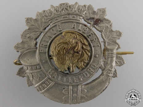 Prince Albert and Battleford Volunteers Other Ranks Cap Badge Obverse