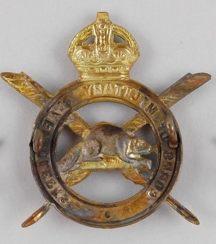 Corps of Military Staff Clerks Other Ranks Cap Badge Reverse