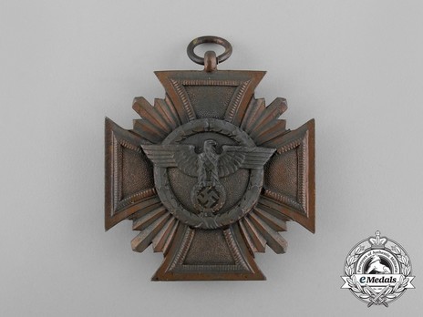 NSDAP Long Service Award, III Class Obverse