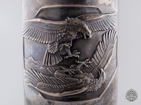Honour Goblet for the Victor in Aerial Combat (in silver) Detail