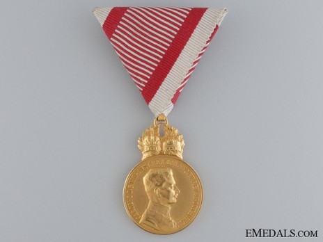  Bronze Medal (with Karl I & edge mark) Obverse