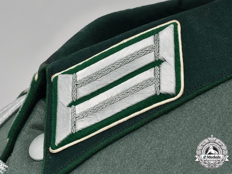 German Army Administrative Officer Ranks Dress Collar Tabs Obverse