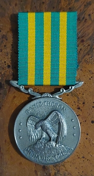 Danie Theron Medal, in Silver Obverse