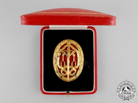 Breast Badge (1933-) Obverse in Case of Issue