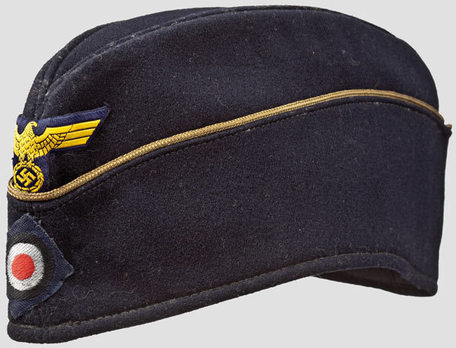 Kriegsmarine Blue Officer Ranks Board Cap Profile