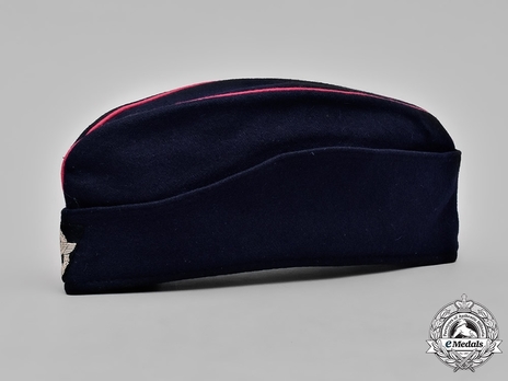 Firefighters Blue 1937 Pattern Field Cap (piped version) Profile