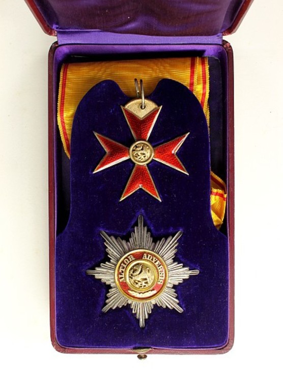 Gilded silver grand cross and grand cross breast star obv s1