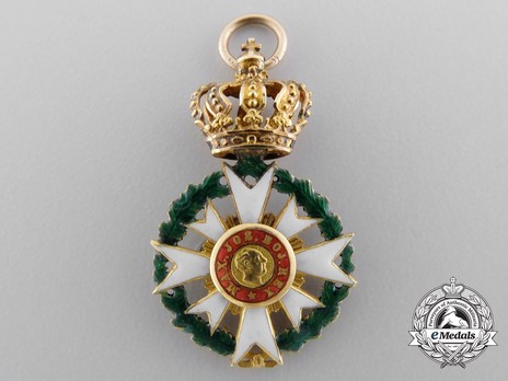 Merit Order of the Bavarian Crown, Grand Cross Miniature Obverse