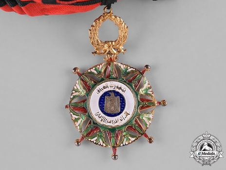 Order of the Two Rivers (Wisam al-Imtiaz-i-Rafidain), Civil Division, Grand Cordon