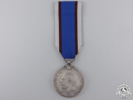 Silver Medal (with King George V coinage head) Obverse