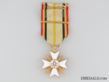 I Class Cross (with "1914-1918" clasp) Reverse