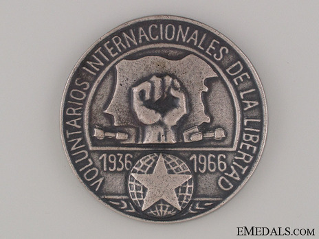 Spanish Civil War Commemorative Medal Obverse