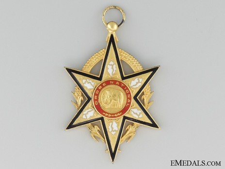 National Order of Upper Volta, Grand Cross Obverse