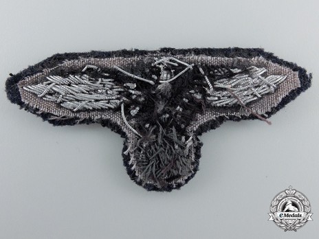 Waffen-SS Officer's Cloth Cap Eagle Reverse
