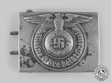 Allgemeine SS NCO/EM's Belt Buckle, by R. C. Dold (steel) Obverse