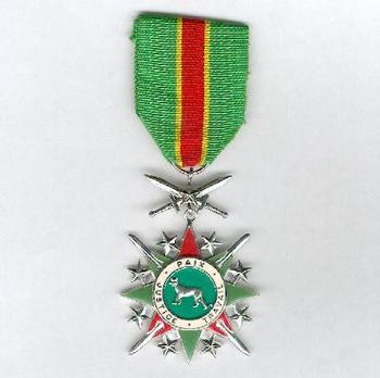 National Order of the Leopard, Military Division, Knight (1966-1977, 1997-) Obverse
