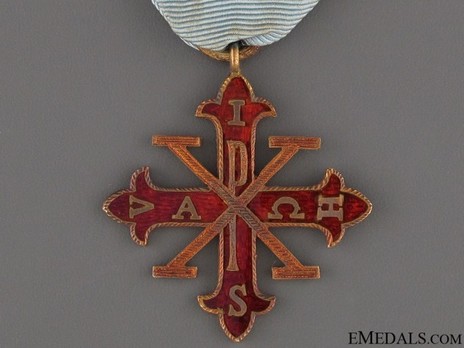 Knight of Merit (without trophy of arms) Reverse