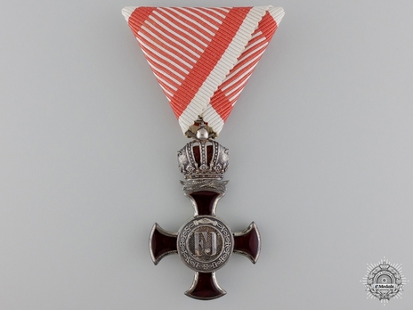Merit Cross "1849", Type III, Military Division, III Class Cross (with crown) by Rothe