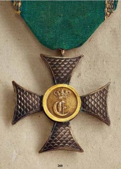 Military Long Service Decoration, Cross for 25 Years Obverse