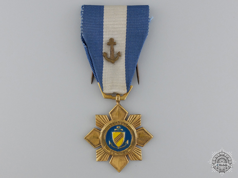 Navy Gallantry Medal (with bronze anchor) Obverse