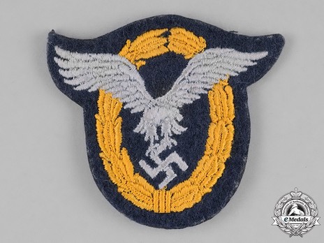 Combined Pilot/Observer Badge (2nd Model), in Cloth Obverse
