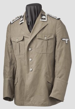 SS-TV Earth-Brown NCO/EM Tunic Obverse