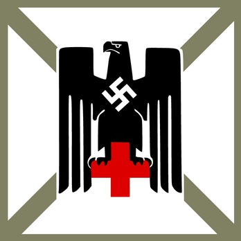German Red Cross Deputy President’s Flag Obverse