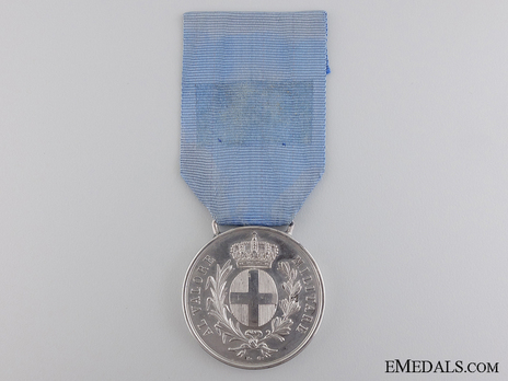 Medal for Military Valour, in Silver (for French Troops in the Austro-Sardinian War 1859 and stamped "F.G.") Obverse