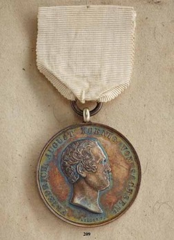 Life Saving Medal, Type II, in Silver Obverse