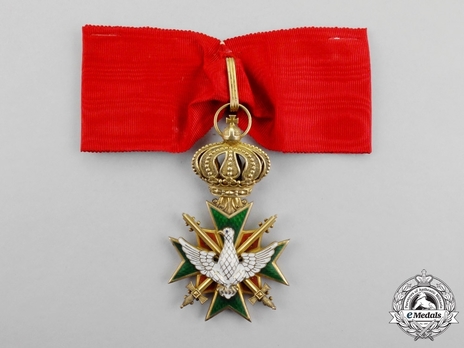 Order of the White Falcon, Type II, Military Division, Commander Obverse