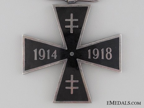 WWI Cross (1914-1918), IV Class Obverse Detail