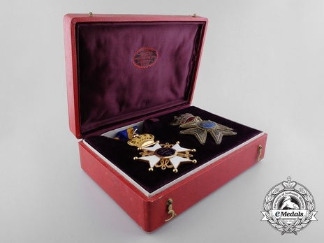 Order of the Dutch Lion, Commander Case of Issue Open