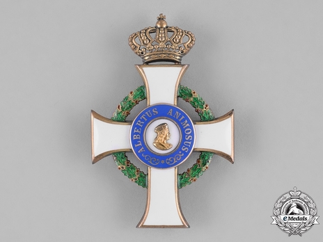 Albert Order, Type II, Civil Division, Officer (in silver gilt) Obverse