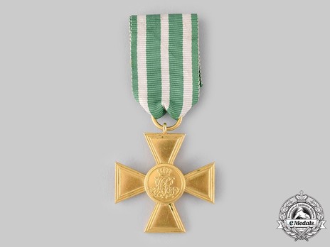 Long Service Decoration, Type II, Cross for 25 Years Obverse