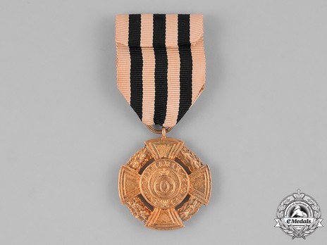 Order of the Royal House, Type I, Civil Division, I Class Gold Medal Reverse