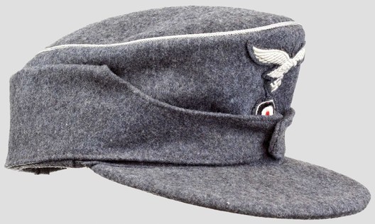 Luftwaffe Officer Ranks Visored Field Cap (Mountain Cap pattern) Profile