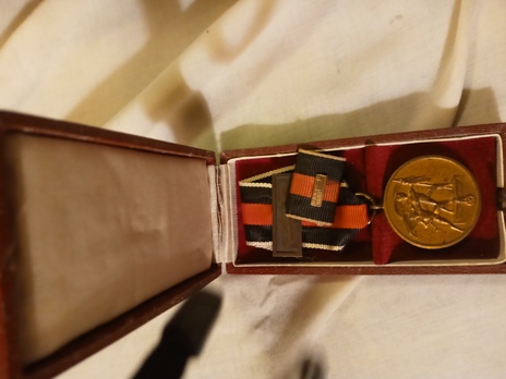 cased medal and bars