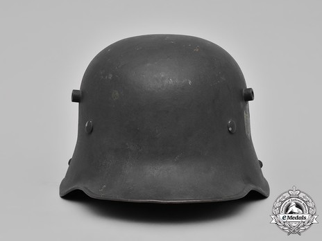 German Army Transitional Steel Helmet M18 (Single Decal version) Front
